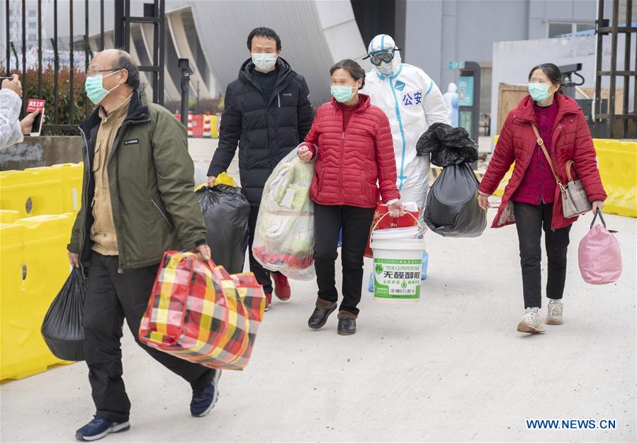 Largest Number of Patients Discharged from Wuhan Hospital